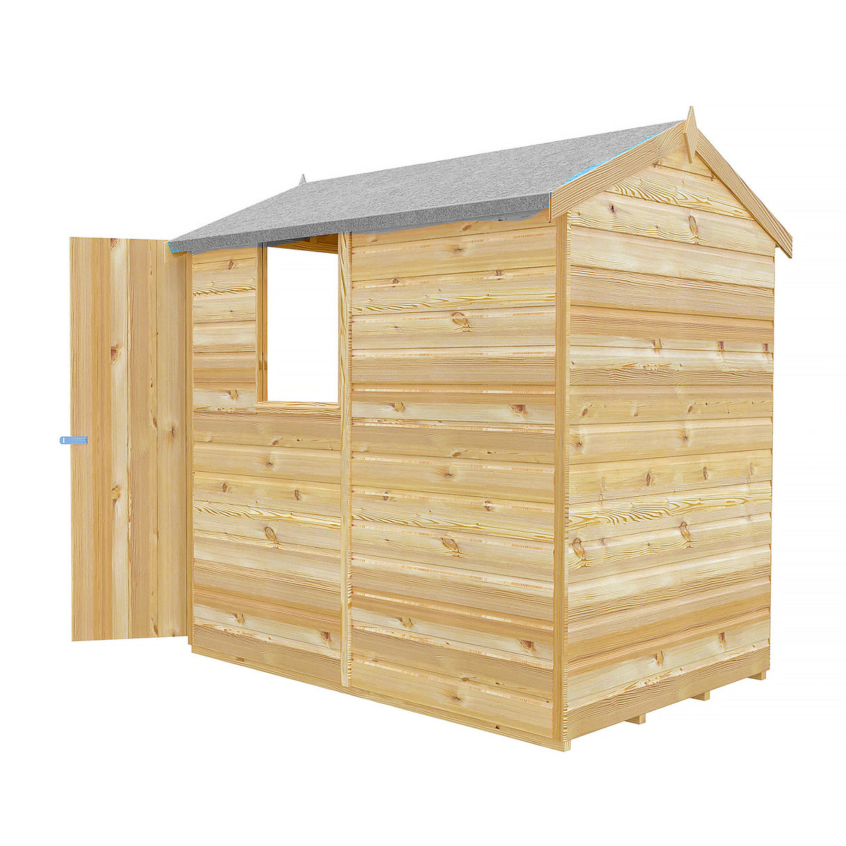 Shire Shetland Shiplap Apex Shed 6x4