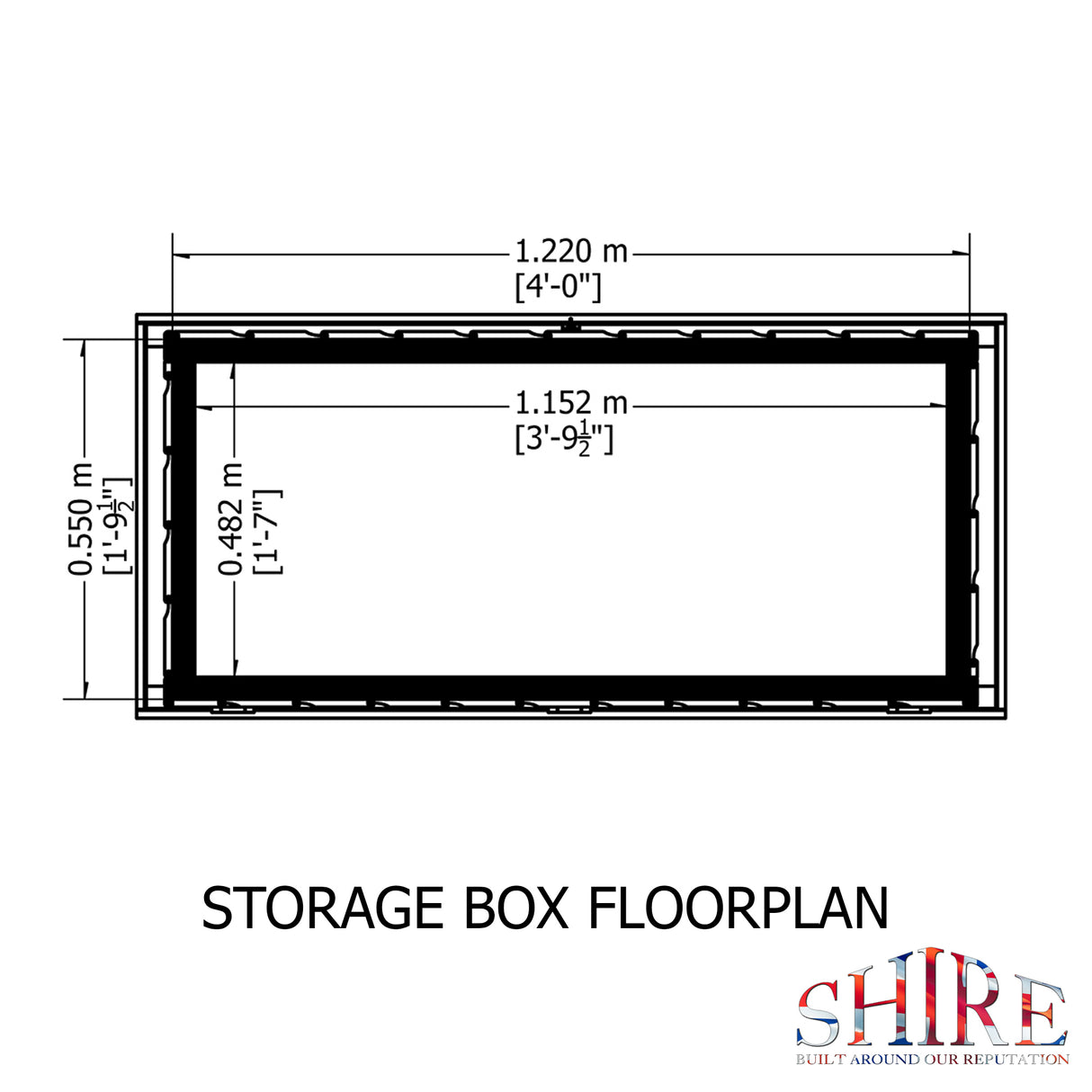 Shire Storage Box T&G