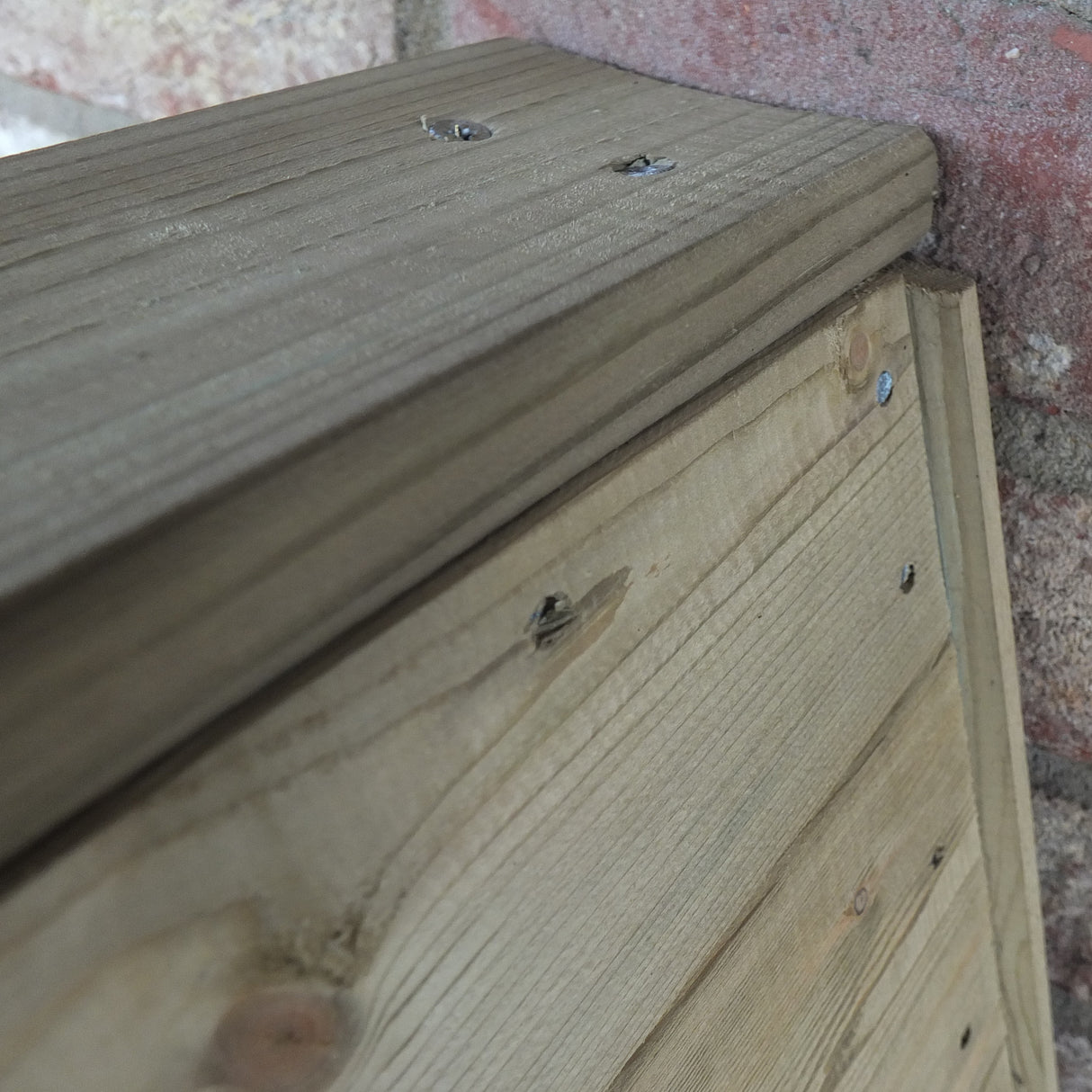 Small Triangular Log Store T&G Pressure Treated