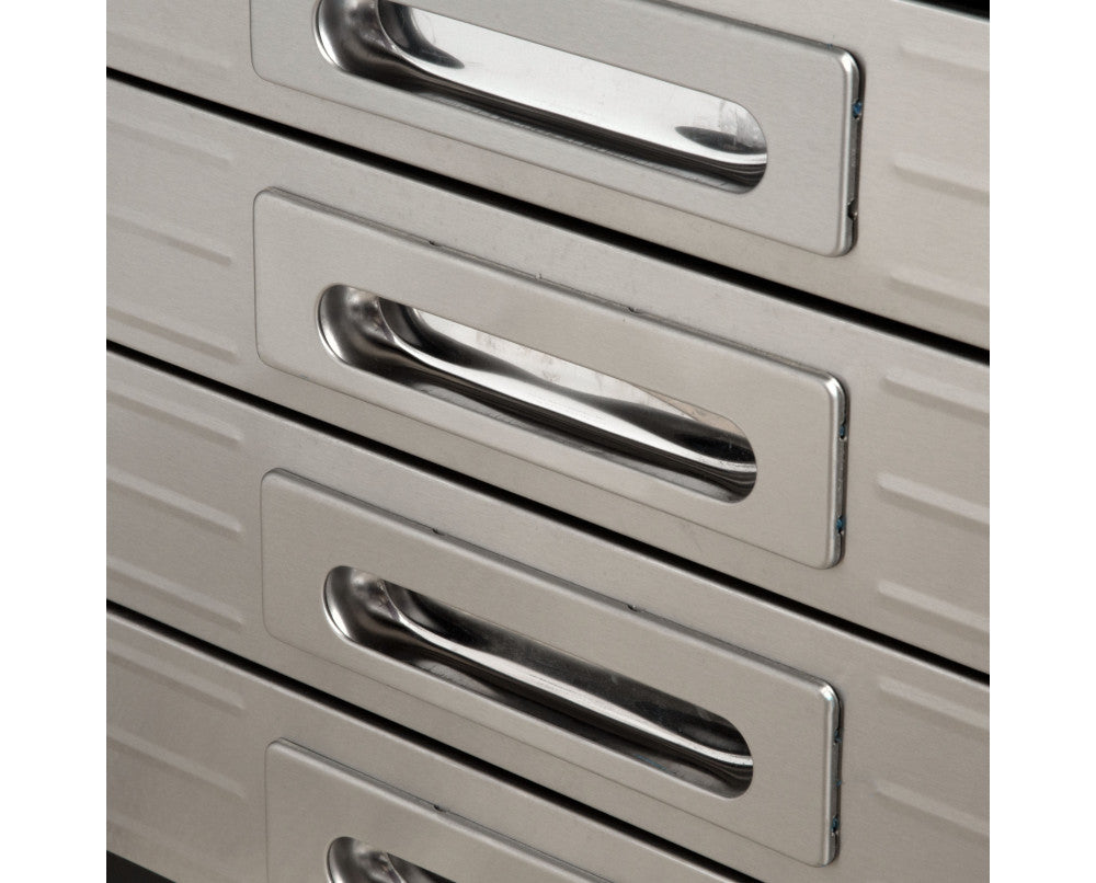 4 Drawer Timber Top Tool Chest with Lockable Compartments