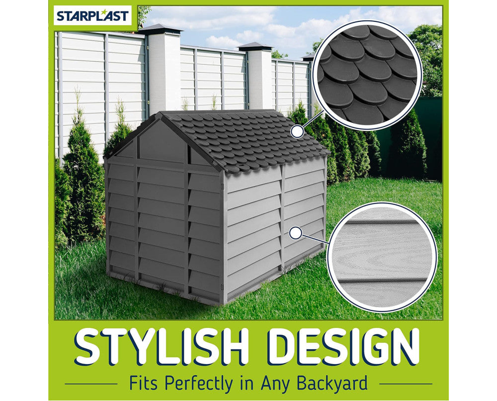 Large Dog Kennel - Grey