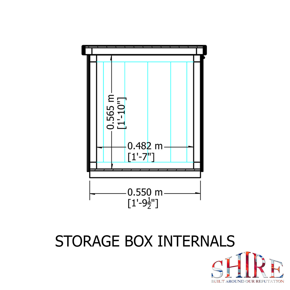 Shire Storage Box T&G