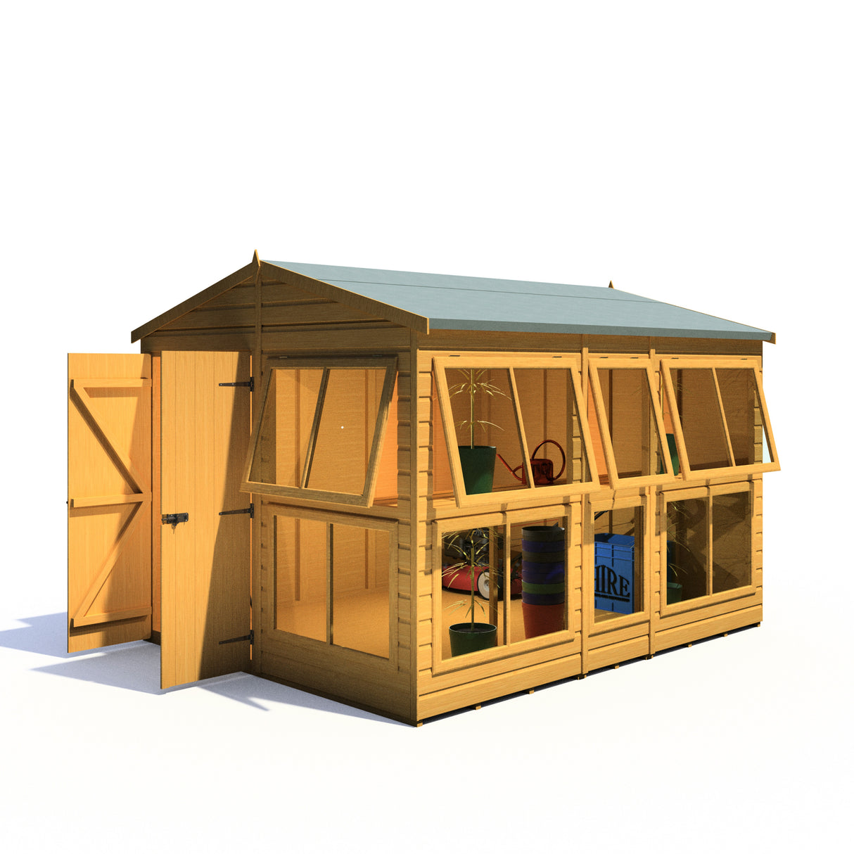 Shire Sun Hut 8x10 Potting Shed
