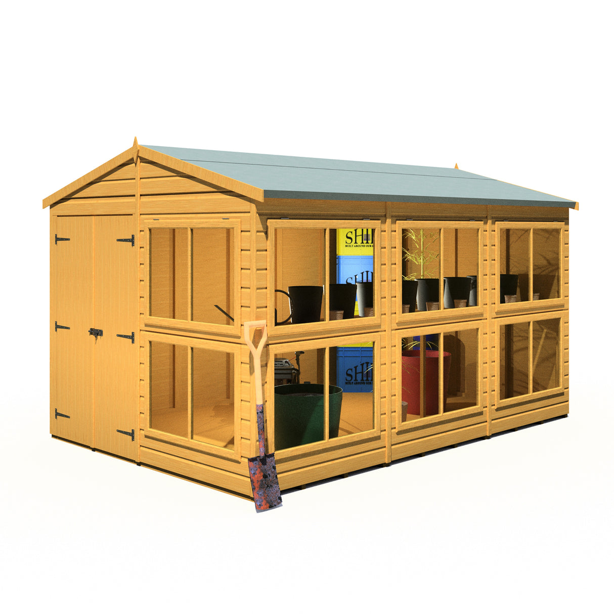 Shire Sun Hut 8x12 Potting Shed