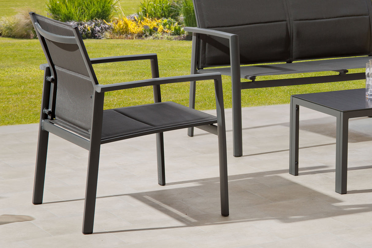 Sydney Aluminium 4 Piece Sofa Set