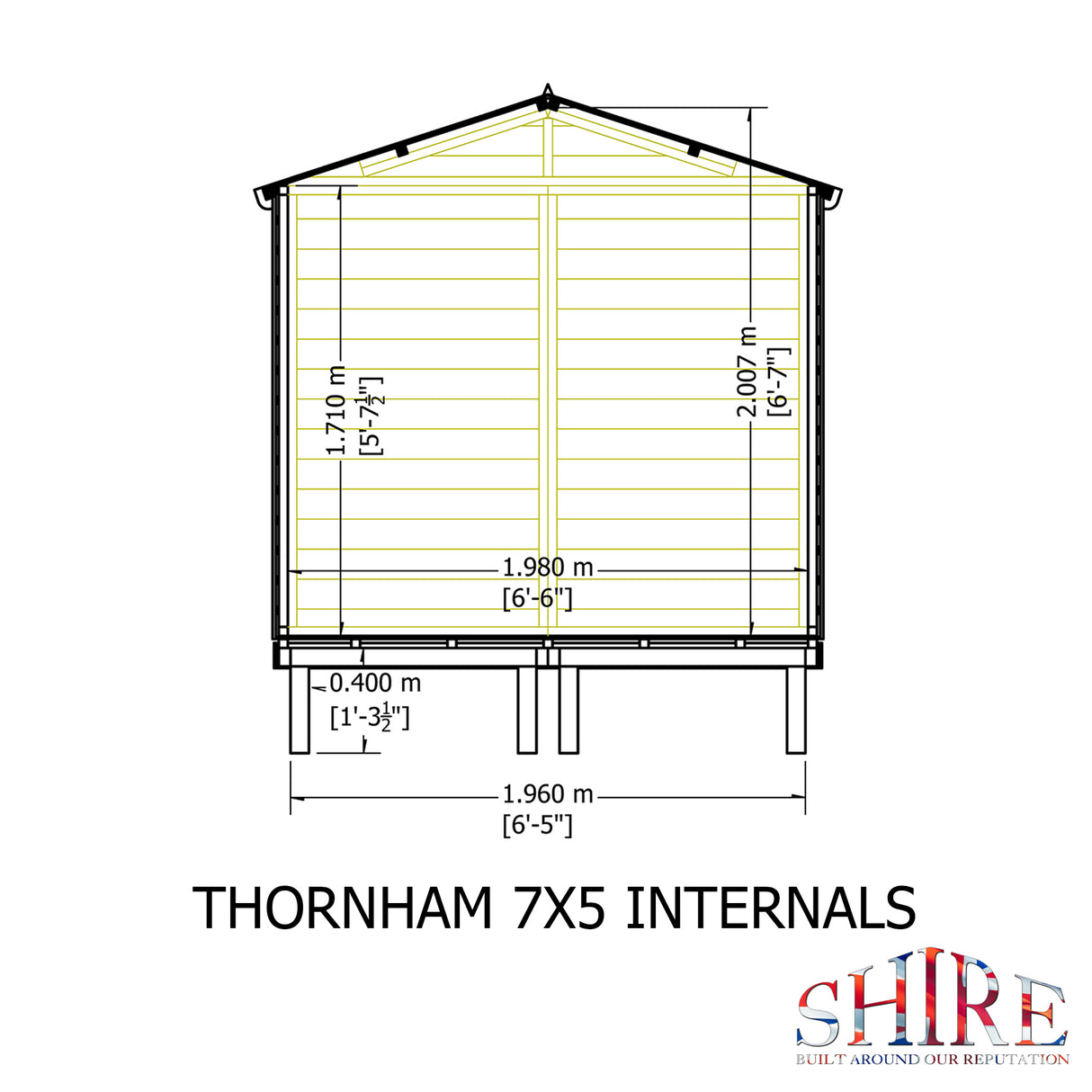 Shire Thornham 7x7 Summerhouse