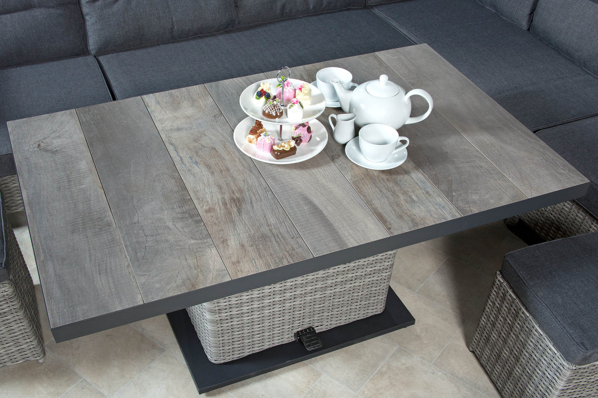 Tulla Reclining Corner Dining Set