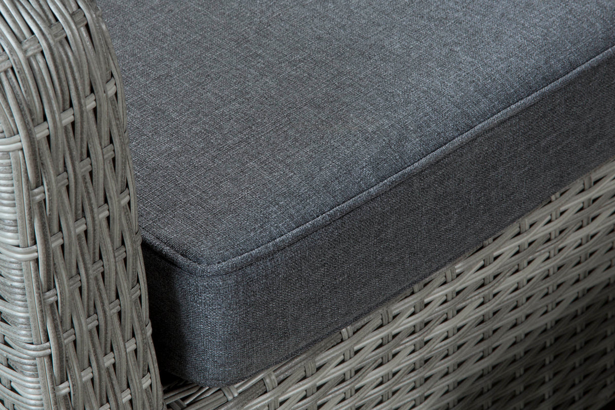 Tulla Reclining Corner Dining Set with Gas Fire Pit Table