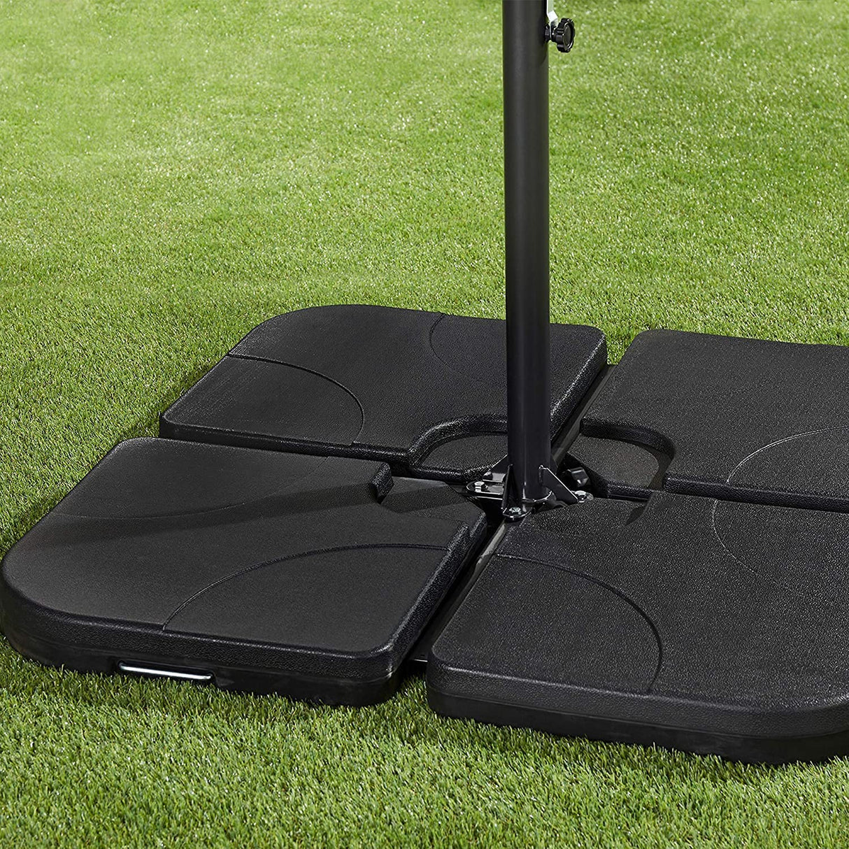 Set of 4 Parasol Bases - Sand/Water Filled Weights