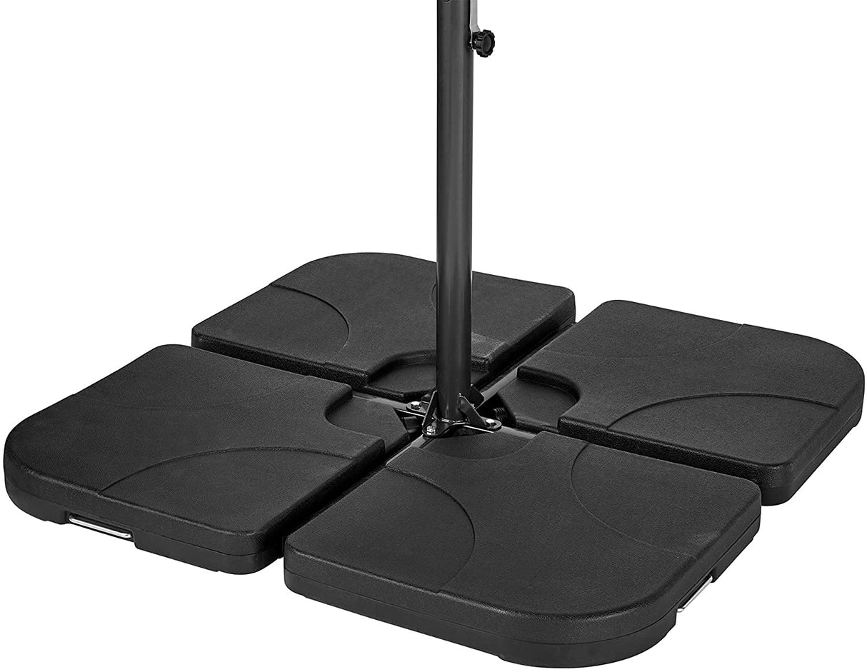 Set of 4 Parasol Bases - Sand/Water Filled Weights