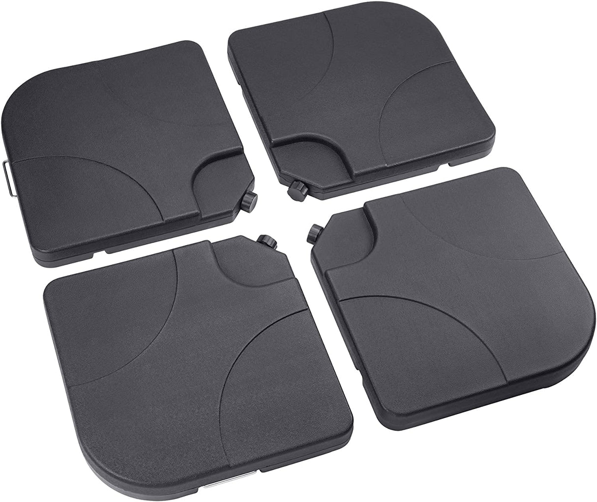 Set of 4 Parasol Bases - Sand/Water Filled Weights