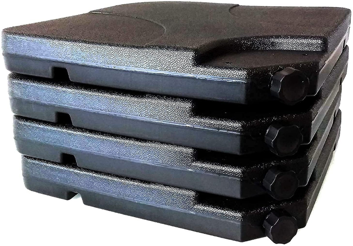 Set of 4 Parasol Bases - Sand/Water Filled Weights