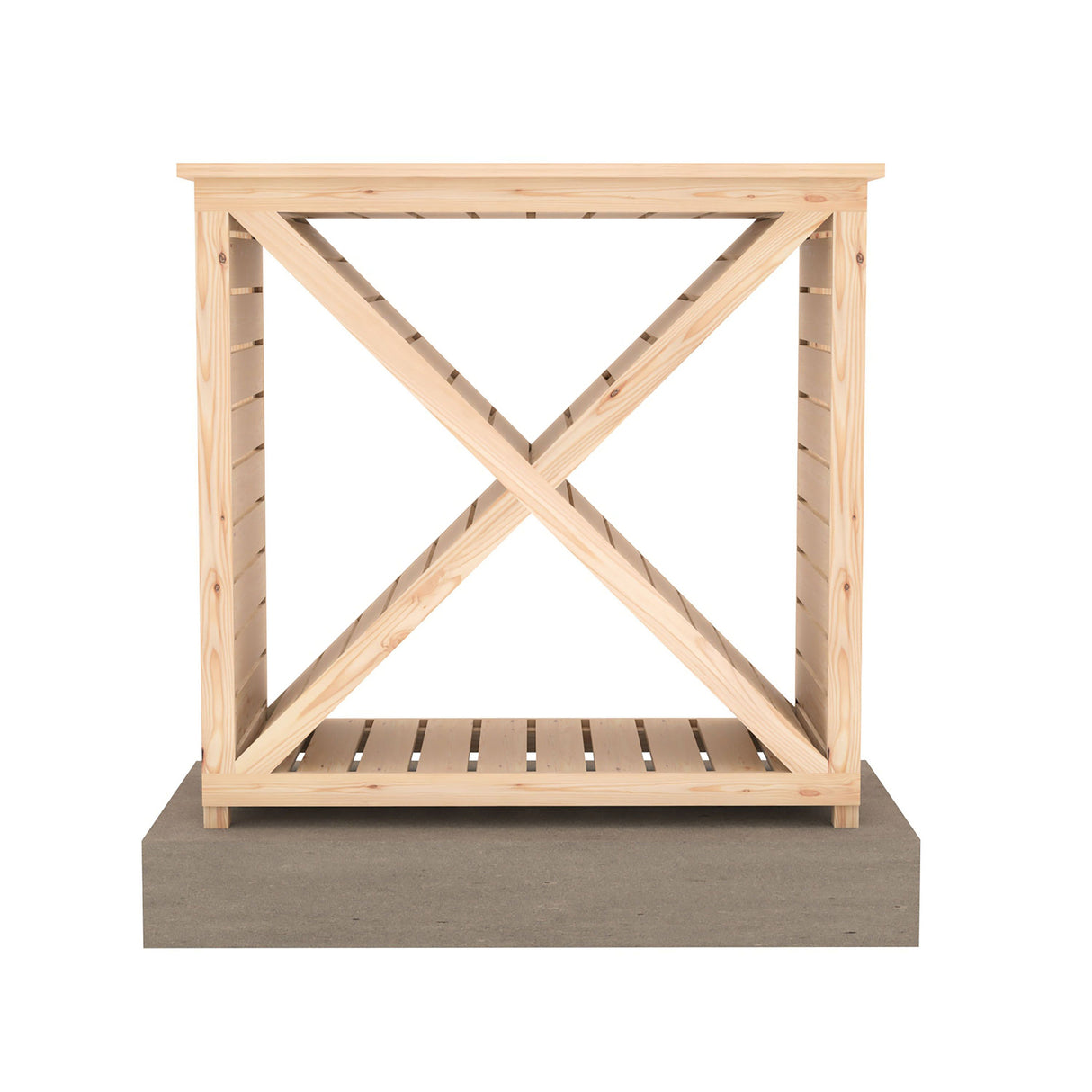 Shire 3x1 Woodlowe Cross Log Store