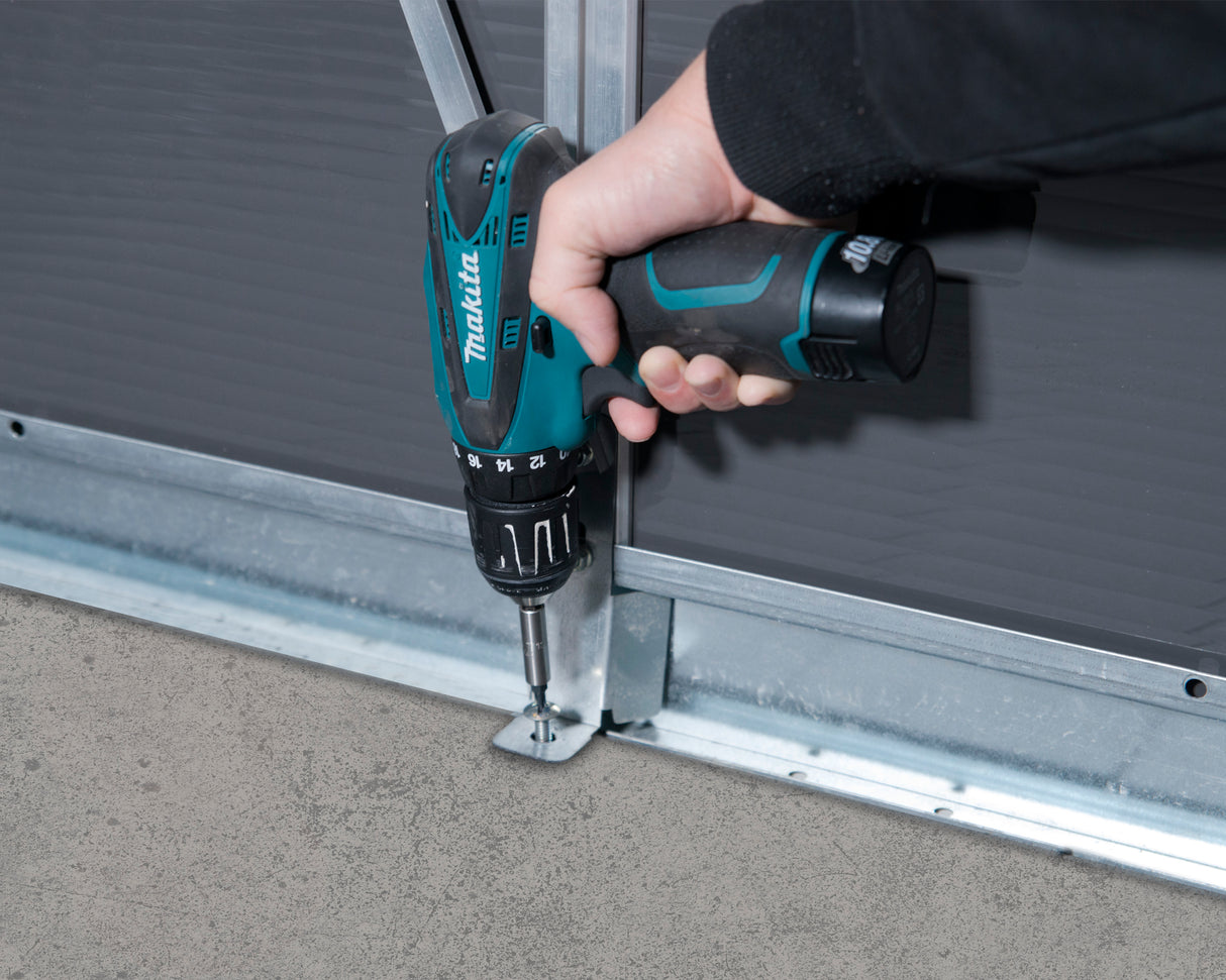 Yukon 11 x 21.3 ft. Garden Shed Without Floor - Dark Grey Polycarbonate Panels