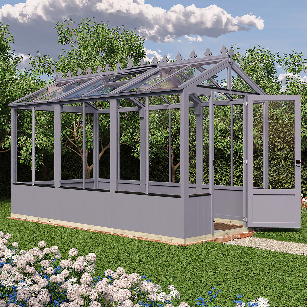 Shire Holkham 6x12 Wooden Greenhouse