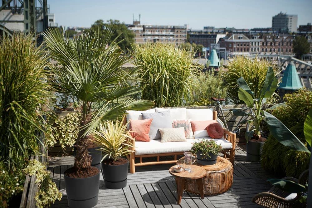 Greenville Round 40cm - Living Black