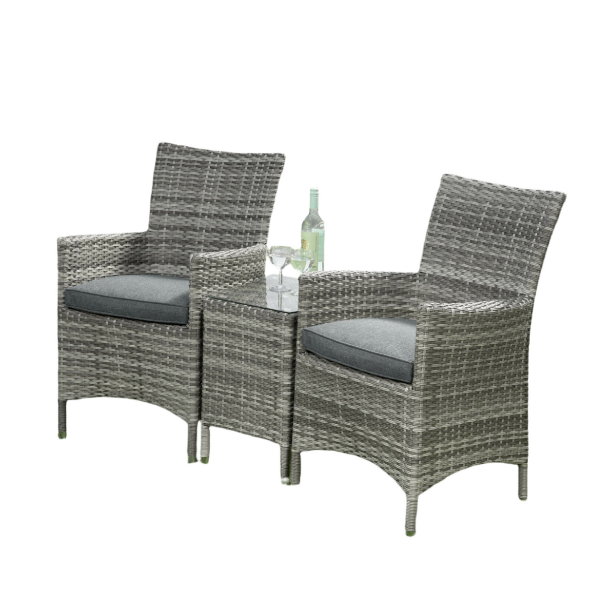 Sarasota 2 Seat Companion Set in Grey