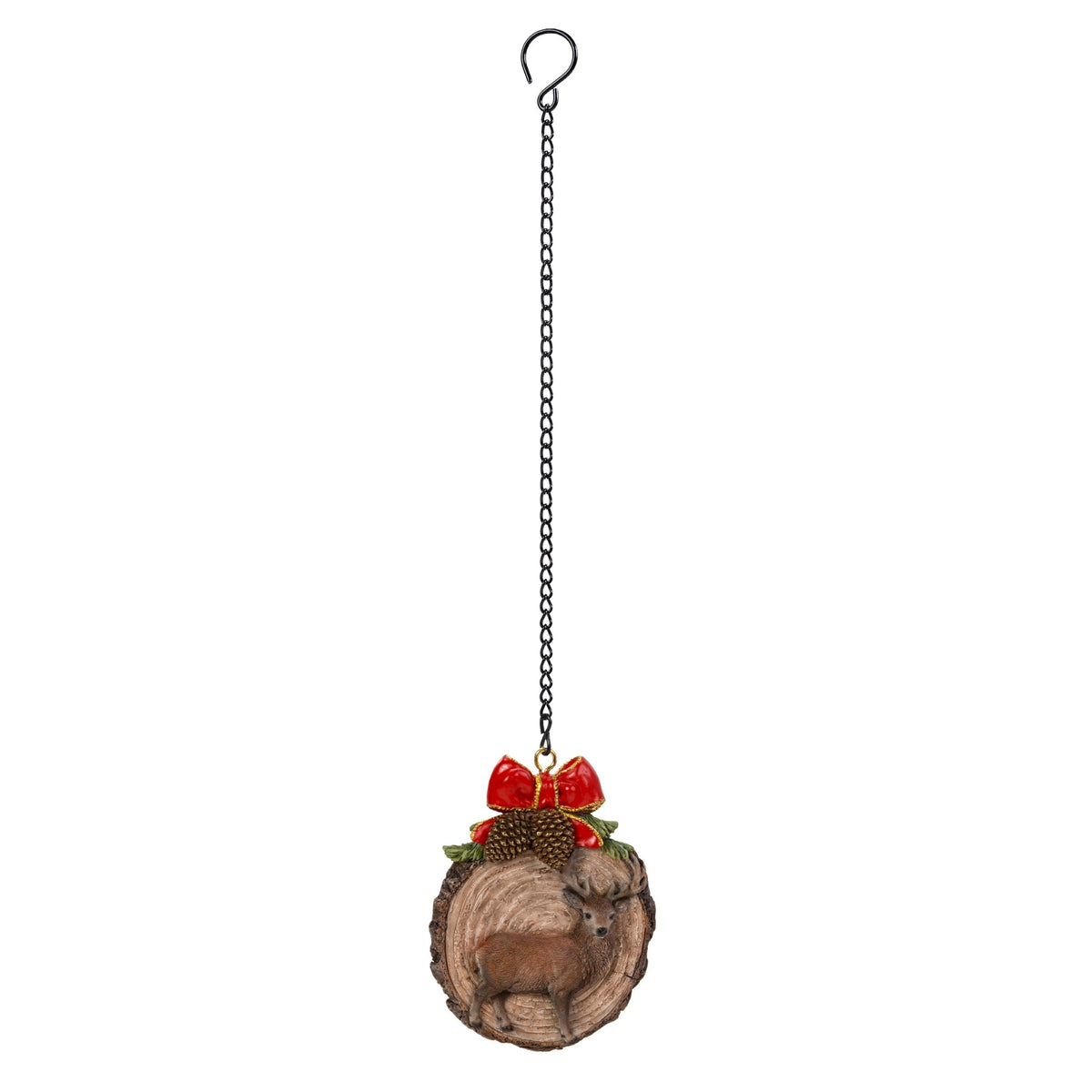 Hanging Stag Christmas Decoration