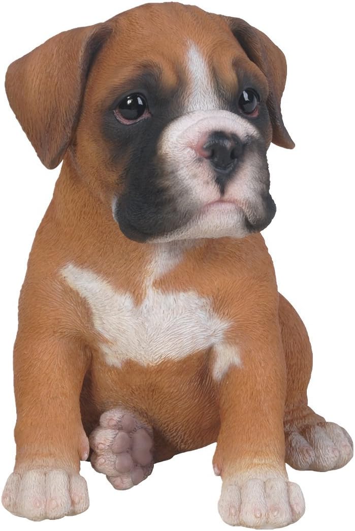 Boxer Puppy Pet Pals Garden Ornament