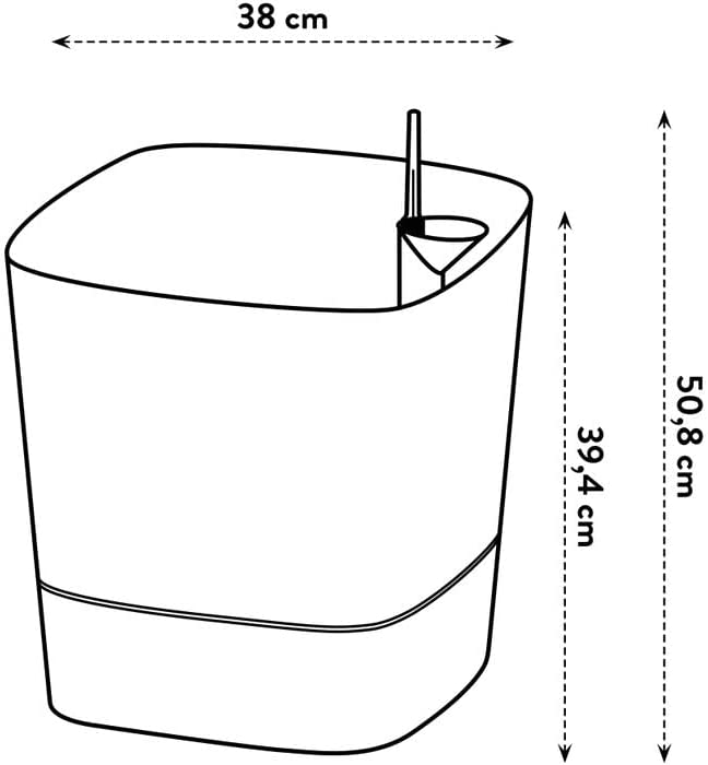 Greensense Aqua Care Square 38cm - Charcoal Grey
