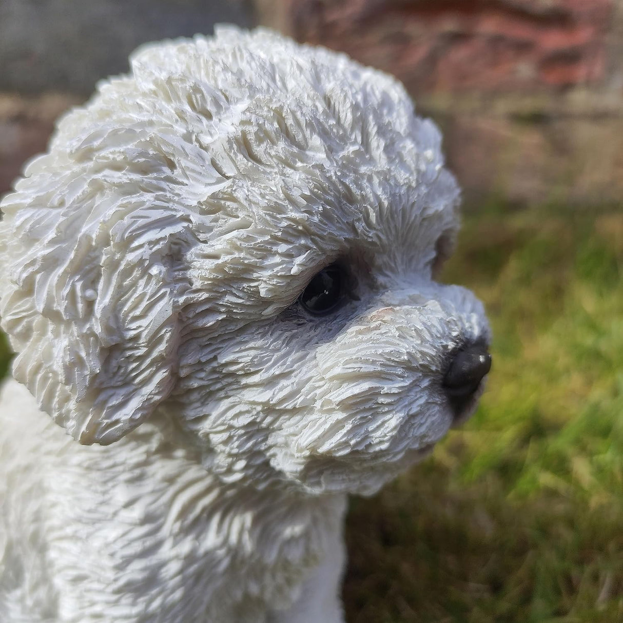 Bichon Frise Puppy Pet Pals Garden Ornament