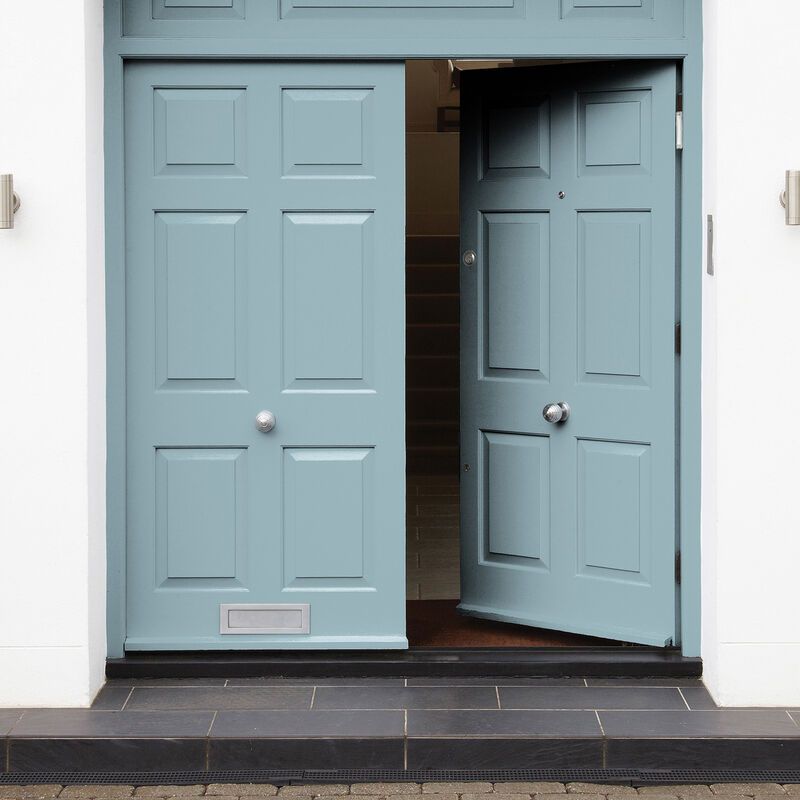 Sandtex 10 Year Exterior Satin 750ml - Gentle blue