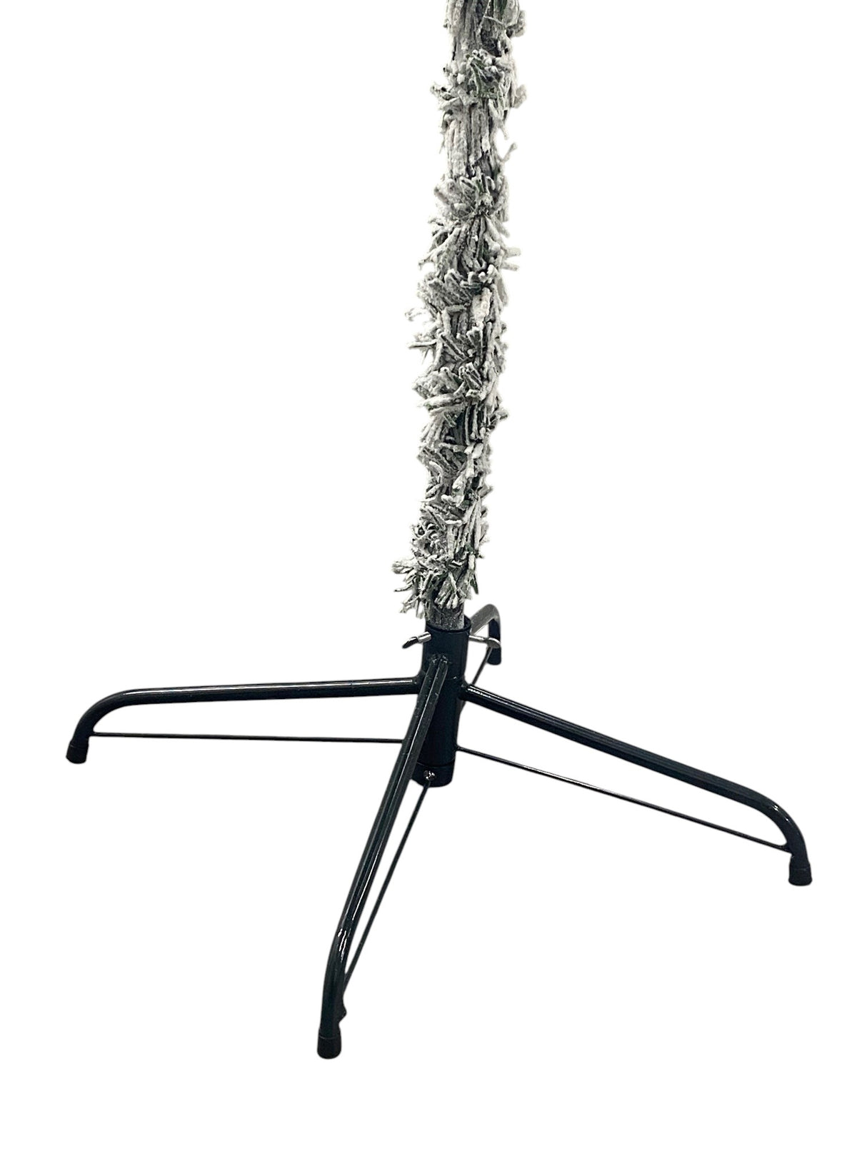 Half Parasol Christmas Tree Snowy Flocked 5ft/150cm