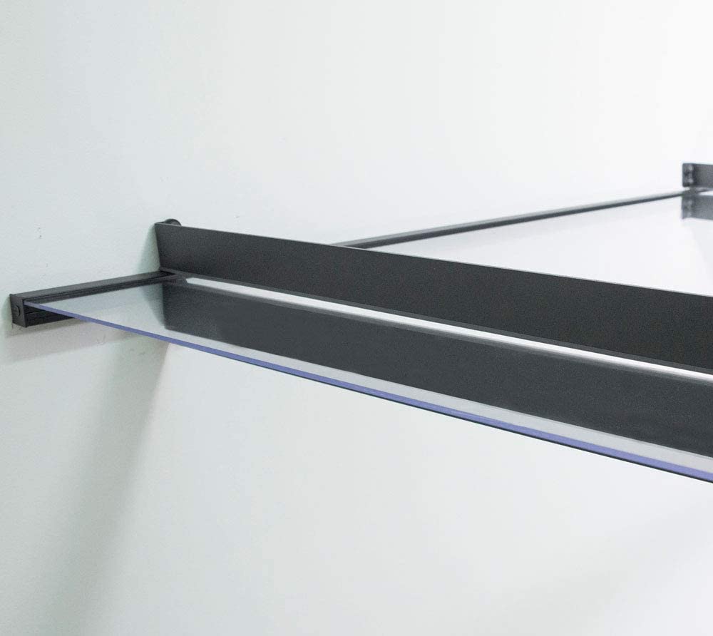 Nancy 2.1m x 0.9m Door Canopy - Grey Frame & Clear Acryl