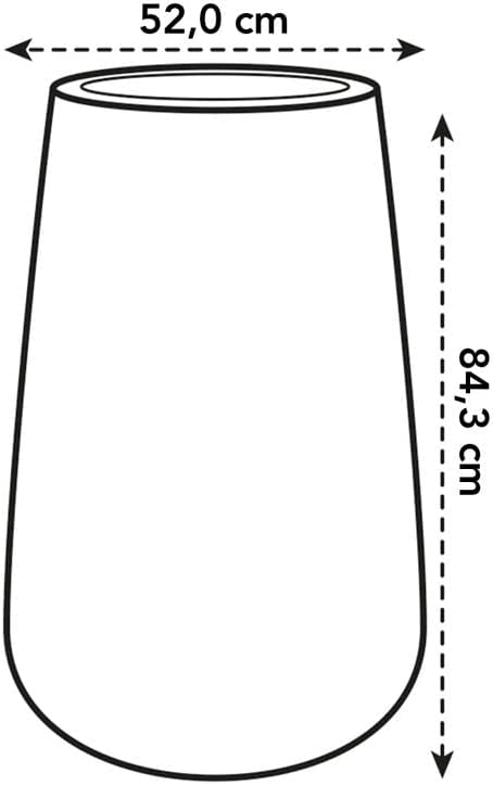 Pure Cone High 55cm - Black