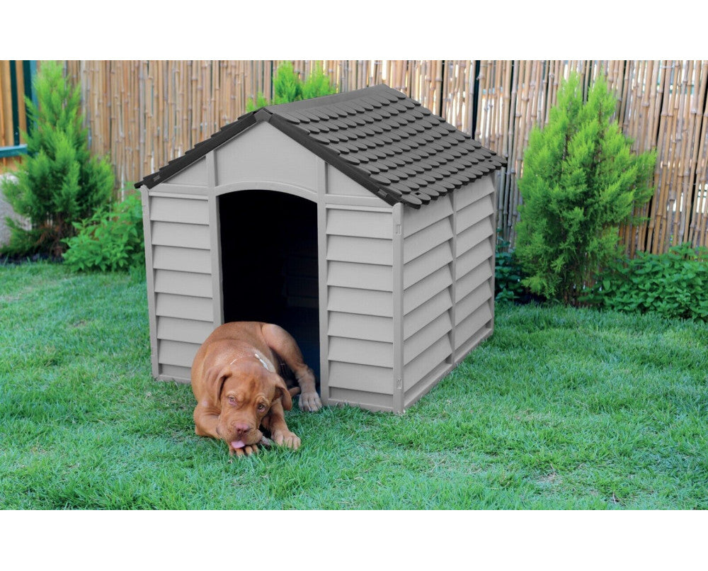 Large Dog Kennel - Grey