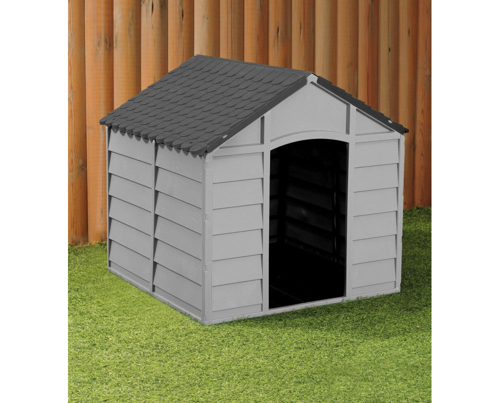 Large Dog Kennel - Grey