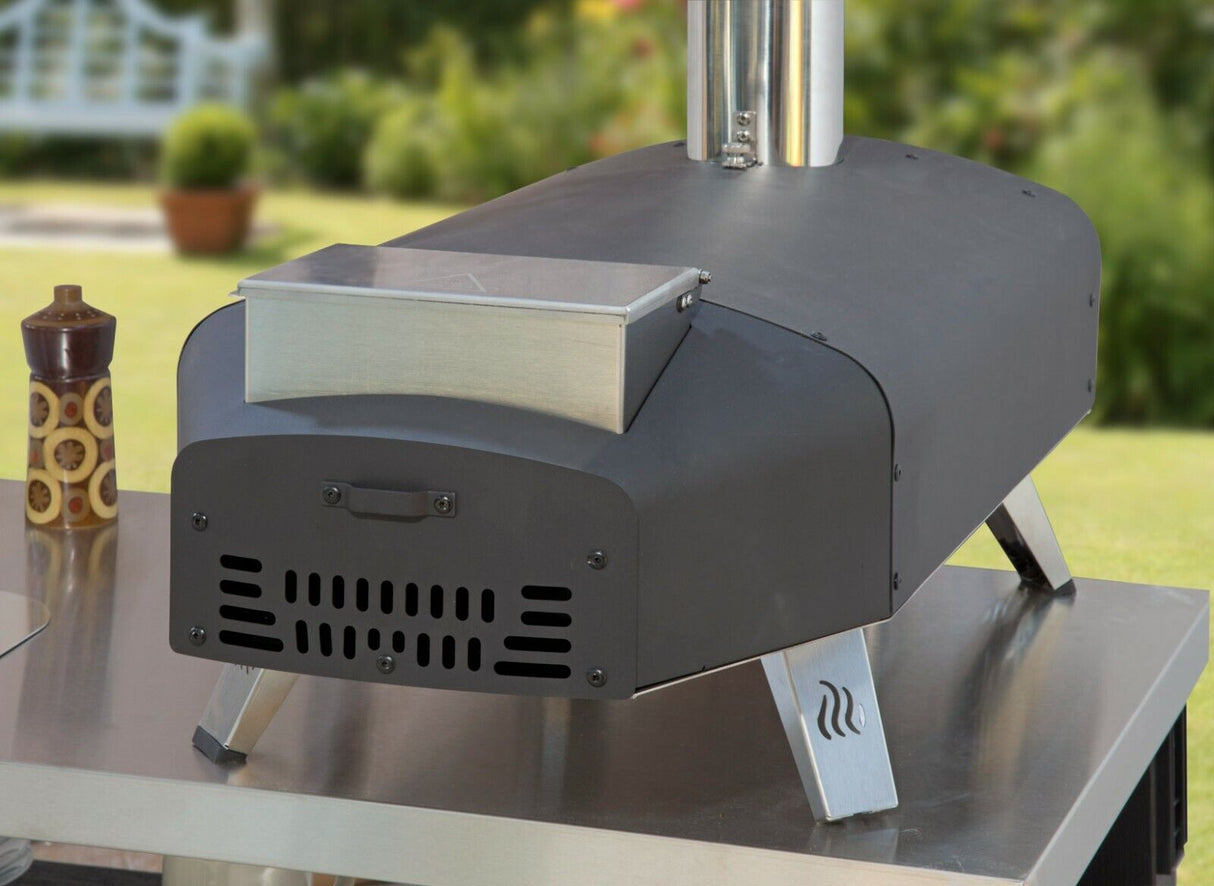 Wood Pellet Fired Pizza Oven with Pizza Peel