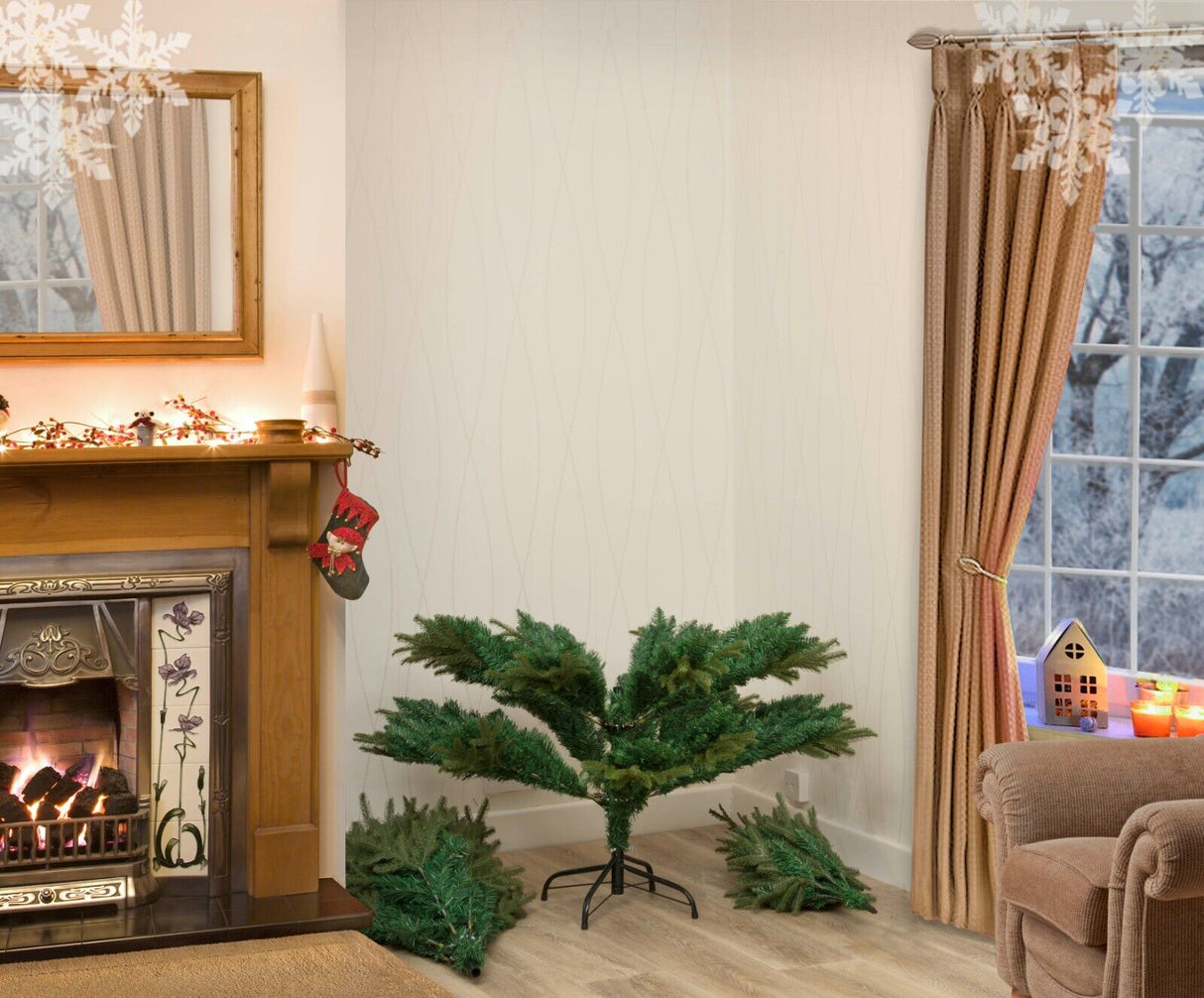 Lapland Fir Christmas Tree Green - 6ft/180cm