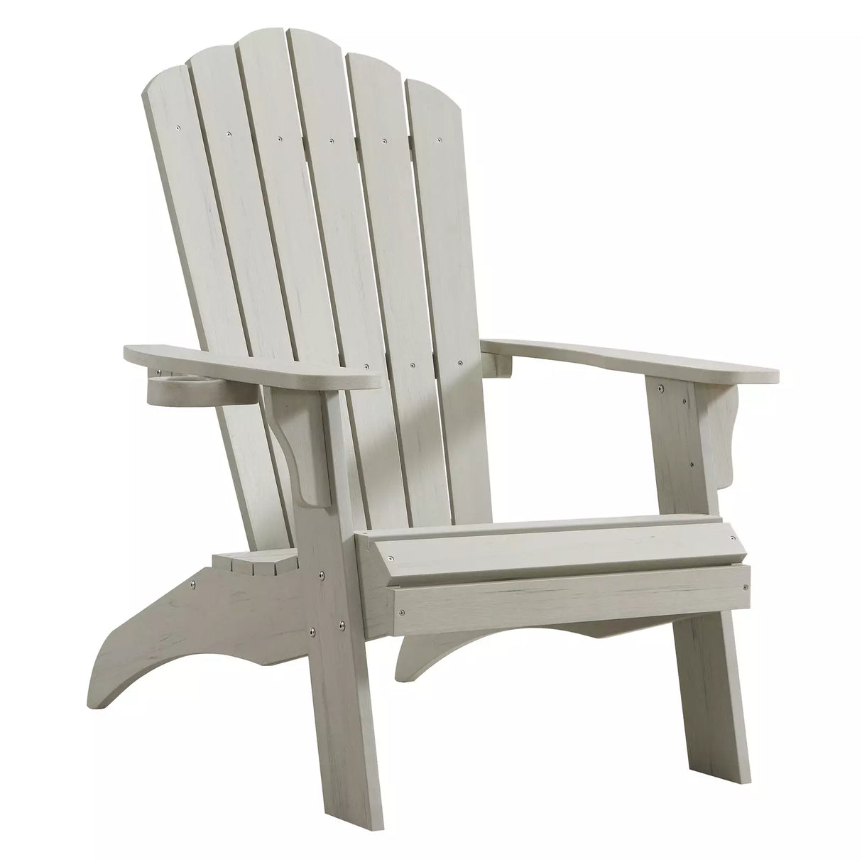 Winawood Adirondack Chair Polymer Wood Effect - Stone Grey