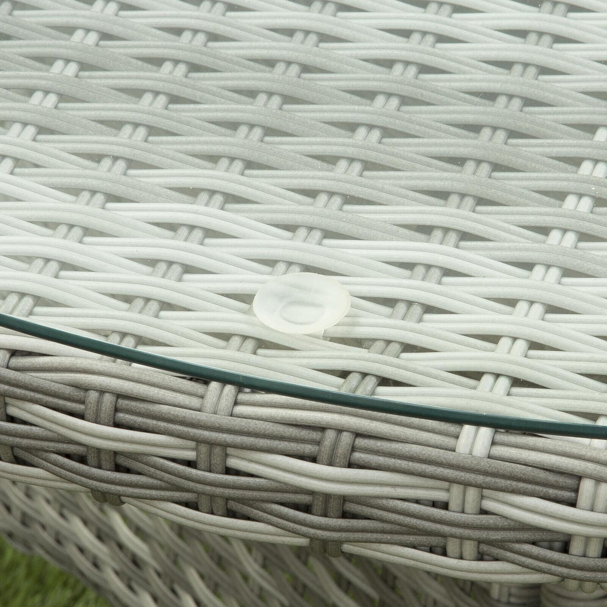 Sarasota 6 Seat Round Dining Set in Grey