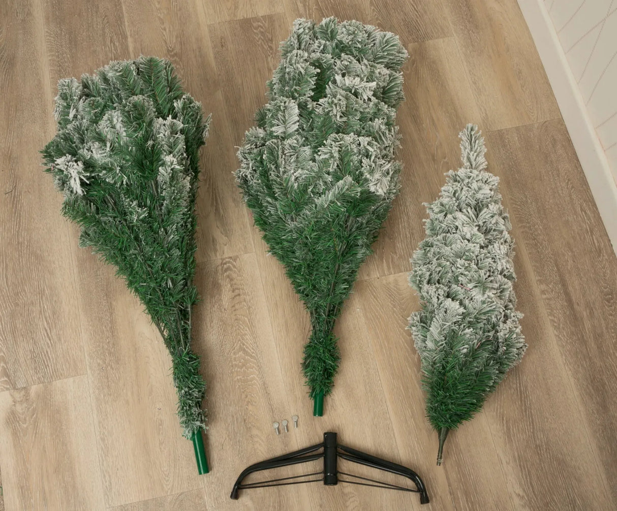 Colorado Spruce Christmas Tree Snow Flocked - 10ft/300cm