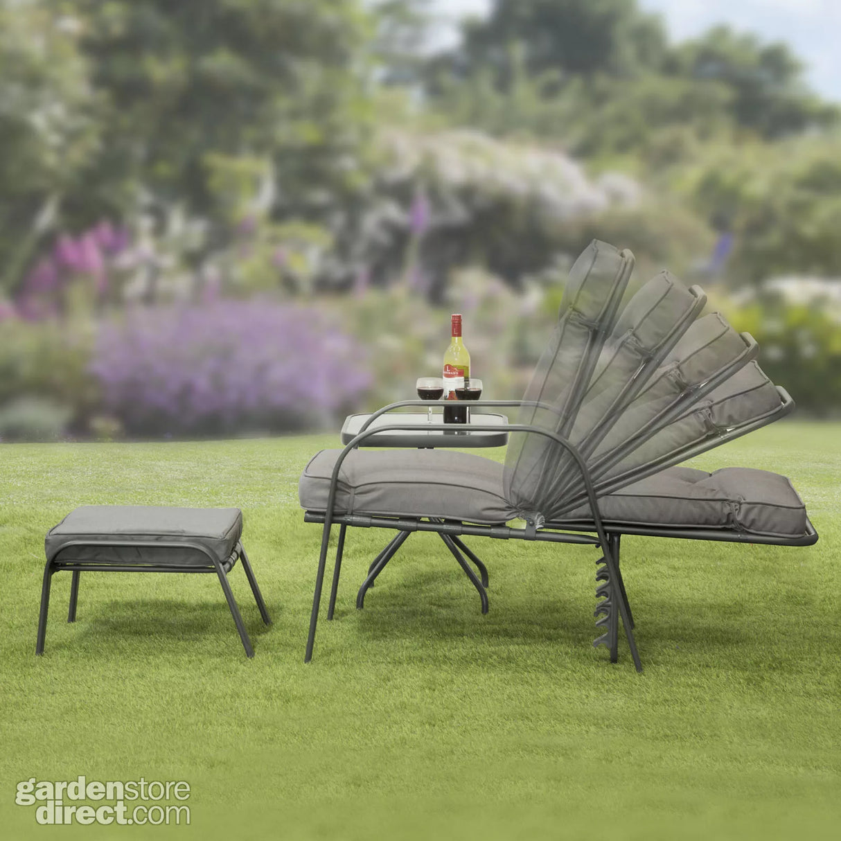 Candosa Garden Furniture - 5 Piece Conversation Set