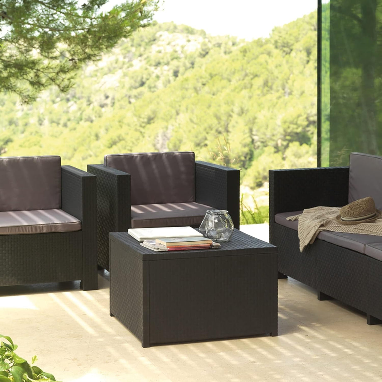Shaf Diva Comfort Garden Furniture Patio Lounge Set