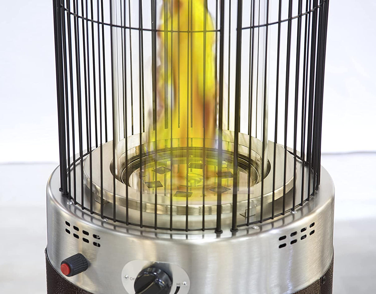 Spiral Flame Gas Patio Heater