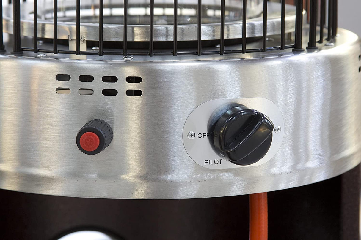 Spiral Flame Gas Patio Heater