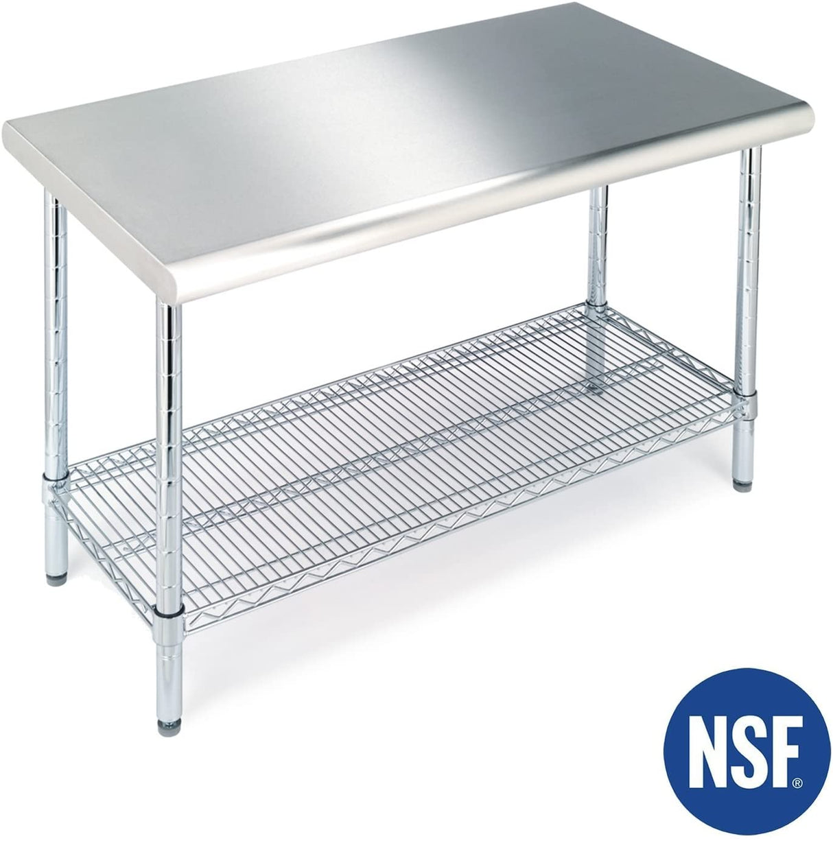 Commercial Stainless Steel Top Worktable