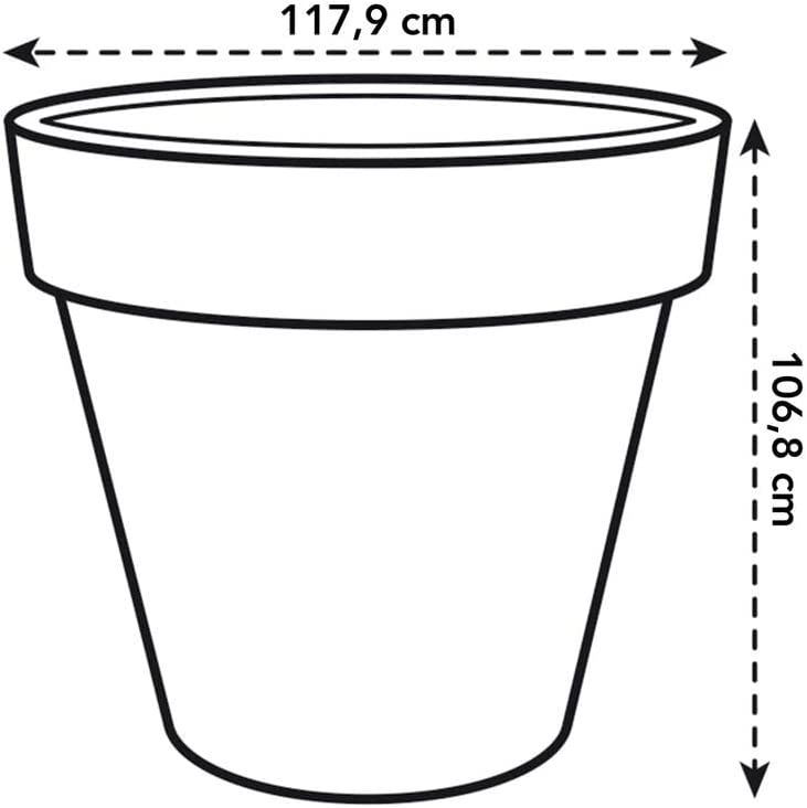 Pure Round 120cm - White