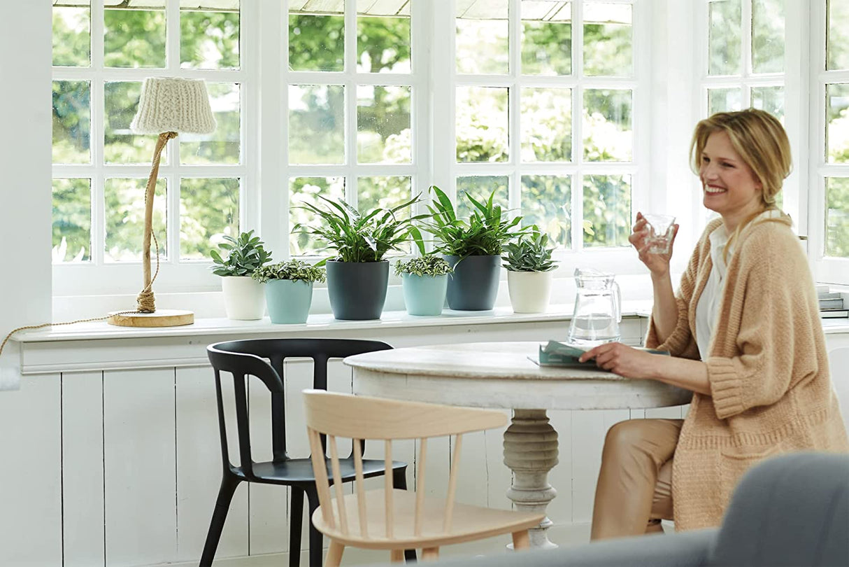 Brussels Round 25cm - White