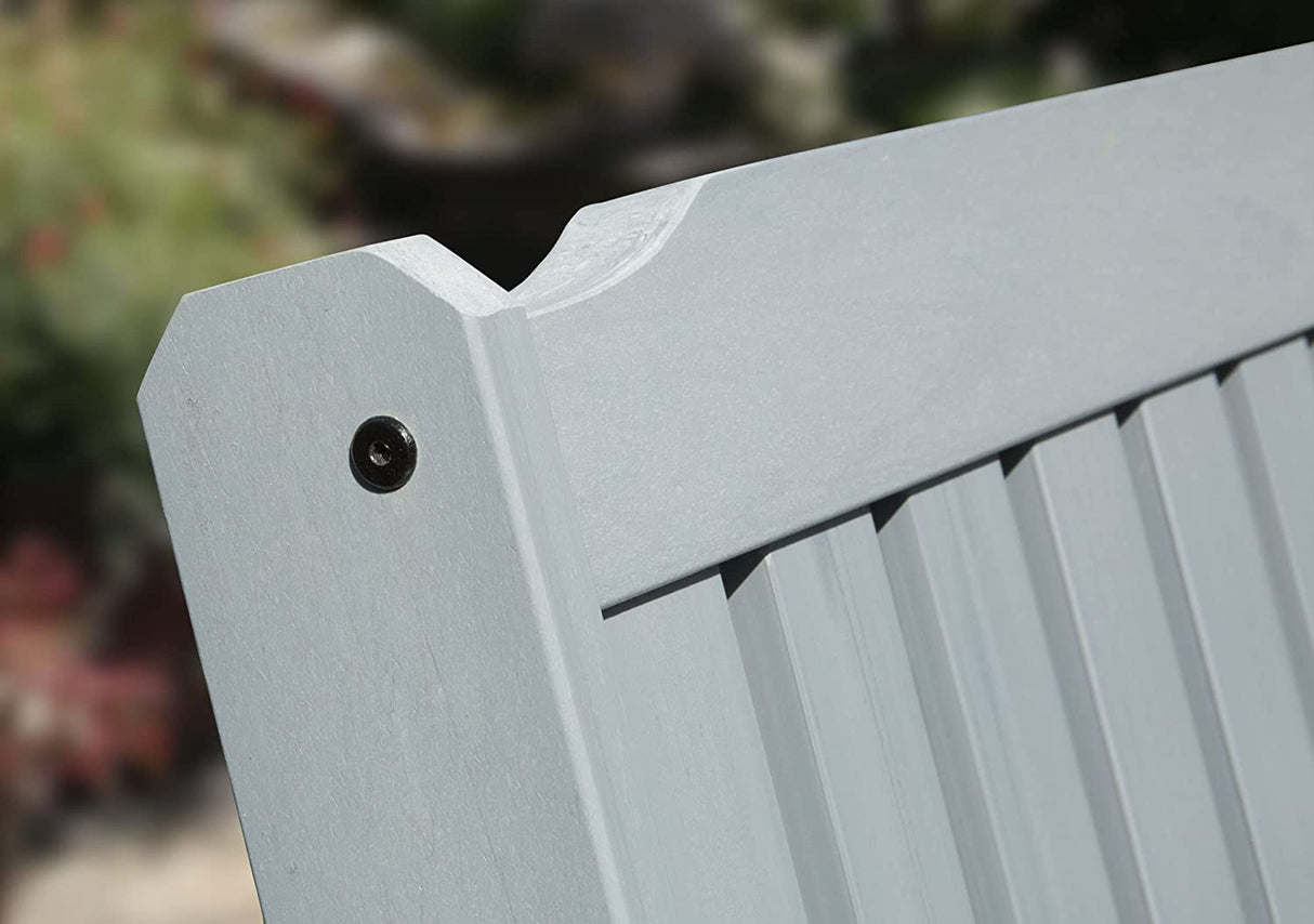 Wonder-Wood 2 Seat Bench - Dark Grey