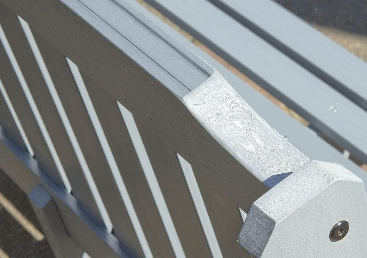 Wonder-Wood 2 Seat Bench - Dark Grey