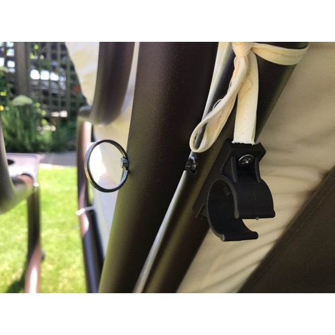 Somerset 3 Seat Swing Hammock - Brown