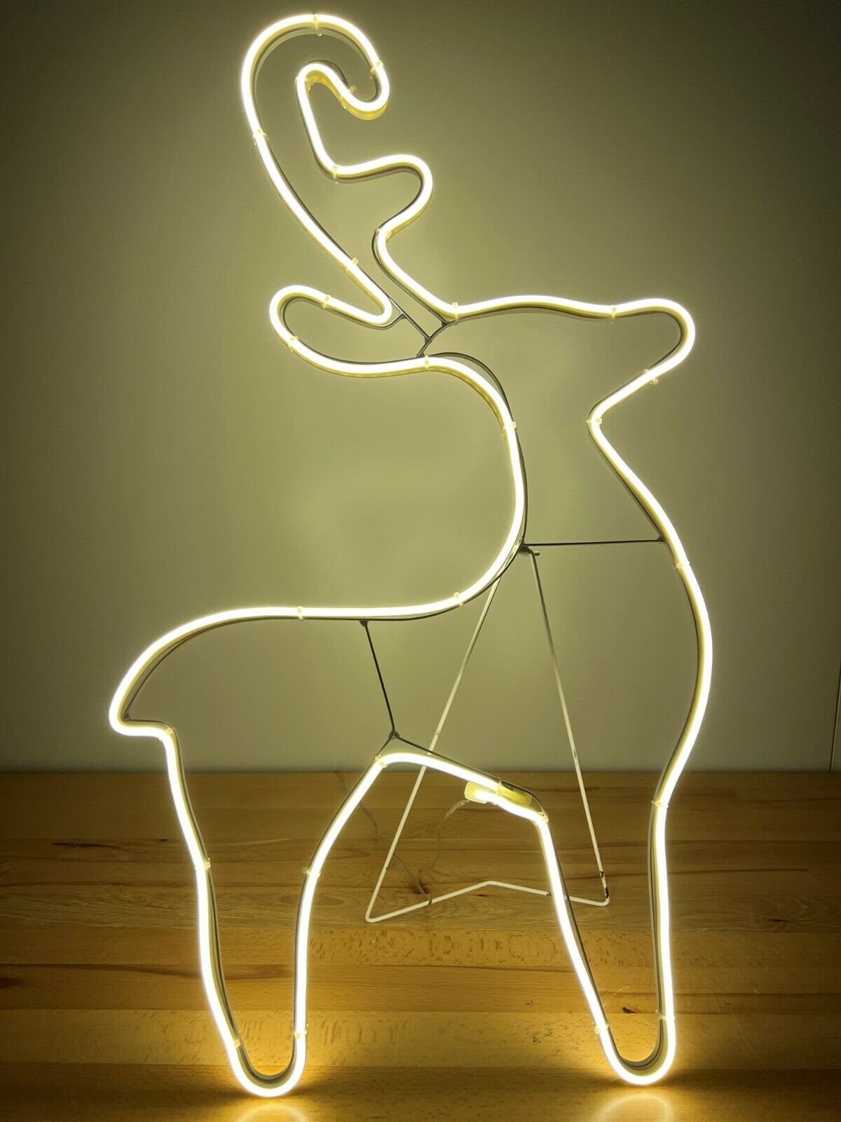Reindeer LED Rope Light Silhouette