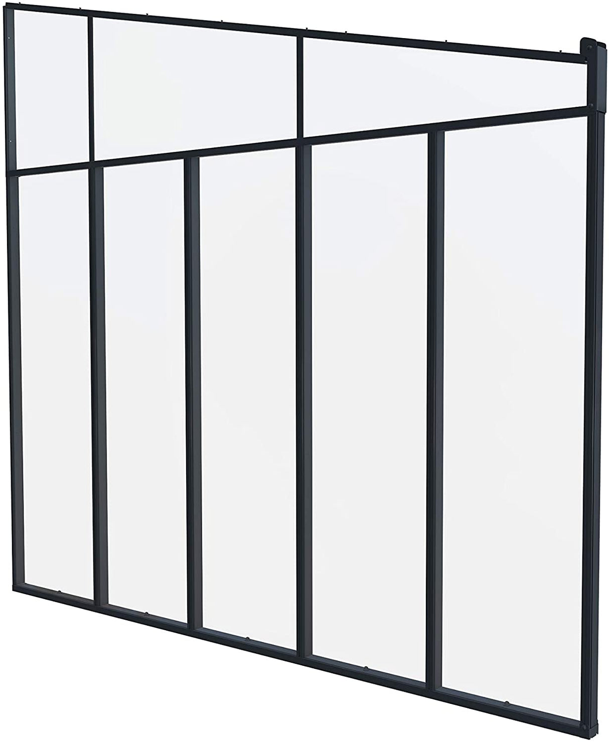 Patio Cover Side Wall 4m - Grey