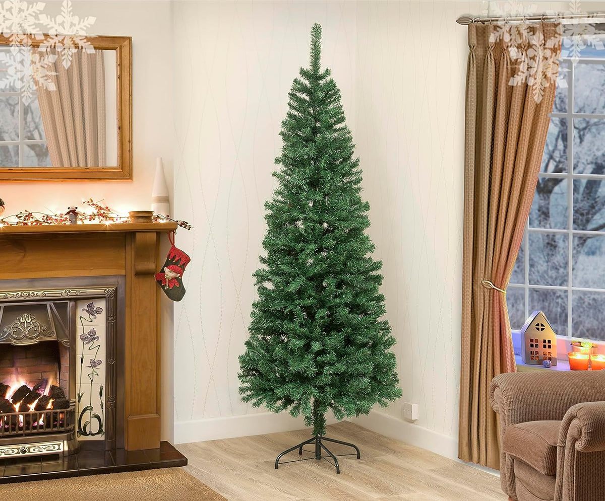 Colorado Slim Christmas Tree Green - 7ft/210cm