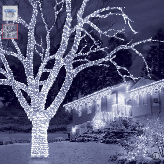 300 Ice White LED Connectable Lights